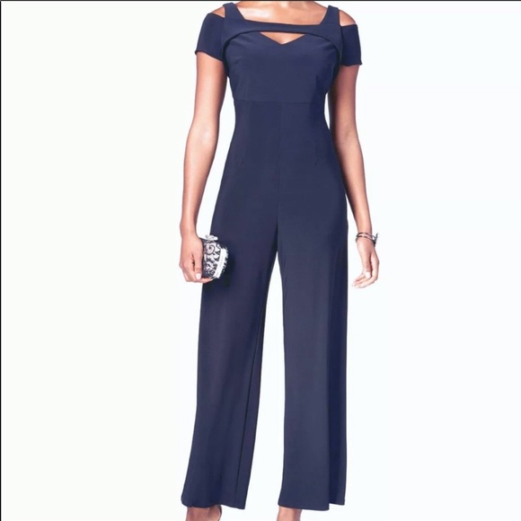 Night Way Collections Pants - Navy blue jumpsuit 10
